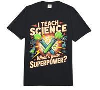 Enseño a la Ciencia cuál es tu Maestro de Superpoder Comfort Colors Adult Heavyweight T-Shirt