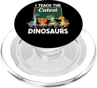 Enseño a la escuela de dinosaurios más lindos PopSockets PopGrip para MagSafe