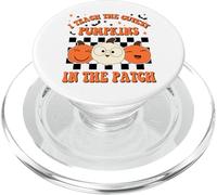 Enseño a Las Calabazas más Lindas en el Parche Profesor de Halloween PopSockets PopGrip para MagSafe