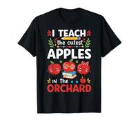 Enseño a Las Manzanas más Lindas del huerto Lindo Profesor de otoño Camiseta
