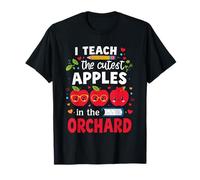 Enseño a Las Manzanas más Lindas del huerto Lindo Profesor de otoño Camiseta