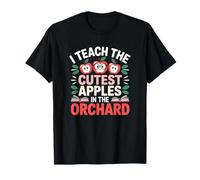 Enseño a Las Manzanas más Lindas del huerto Lindo Profesor de otoño Camiseta