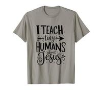 Enseño a los Humanos diminutos Acerca de Jesús Maestro Camiseta