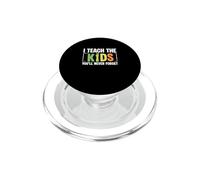 Enseño a los niños Que Nunca olvidarás Speducator SpEd Teacher PopSockets PopGrip para MagSafe