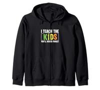 Enseño a los niños Que Nunca olvidarás Speducator SpEd Teacher Sudadera con Capucha