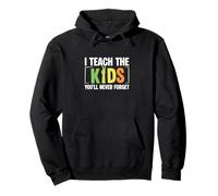 Enseño a los niños Que Nunca olvidarás Speducator SpEd Teacher Sudadera con Capucha