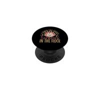 Enseño a los Pavos más Lindos del Pavo de Acción de Gracias de rebaño PopSockets PopGrip Adhesivo