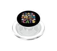 Enseño a los pequeños Gatos más Curiosos enseñando PopSockets PopGrip para MagSafe