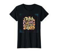 Enseño a los zorritos más Lindos, Lindos y Divertidos, Escuela de Profesores Camiseta gráfica económica