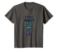 Enseño al poderoso educador de capacitación de educación Especial Camiseta, Niños, Asfalto, 6 años