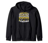 Enseño Cada Día a Mis Científicos Favoritos Sudadera con Capucha