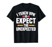 Enseño VPK, así Que espero lo Inesperado Camiseta