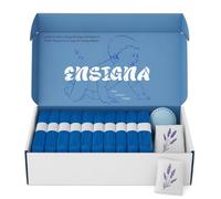 ENSIGNA Recambios Papelera Pañales - Pack 10 Bolsas Opacas + 2 Ambientadores Lavanda, Compatibles con Cubos de Pañales Populares, Antiodores y Ajuste Universal