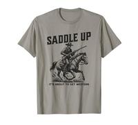 Ensillar está a Punto de Conseguir un Vaquero Occidental a Caballo Camiseta