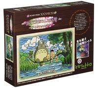 Ensky 300-pezzo di Puzzle Il Mio vicino Totoro Do Cosa Fare Cattura? [Art Crystal Puzzle] (26x38cm)