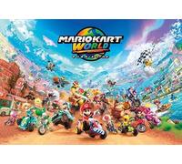 Ensky Mario Kart World (2) - Puzzle Oficial 1000 Piezas, 51 x 73,5 cm, 1000T-554