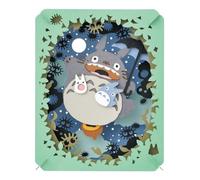 Ensky - My Neighbor Totoro - Totoro iluminado por la luna, arte de teatro de papel