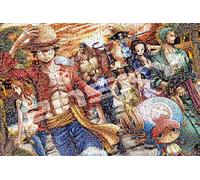 Ensky One Piece - Mosaic Art, Desembarco - Puzzle 1000 Piezas, 4489 Imágenes del Anime, 50 x 75 cm, 1000-586