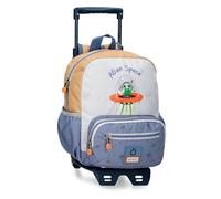 Enso Alien Space Mochila de Paseo Beige 23x28x10 cms Poliéster