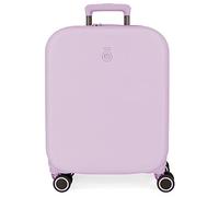 Enso Annie Maleta de cabina Morado 40x55x20 cms Rígida ABS Cierre TSA integrado 37L 3,22 kgs 4 Ruedas dobles Equipaje de Mano