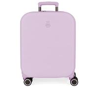 Enso Annie Maleta de cabina Morado 40x55x20 cms Rígida ABS Cierre TSA integrado 37L 2,74 kgs 4 Ruedas dobles Equipaje de Mano