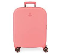 Enso Annie Maleta de cabina Naranja 40x55x20 cms Rígida ABS Cierre TSA integrado 37L 2,74 kgs 4 Ruedas dobles Equipaje de Mano