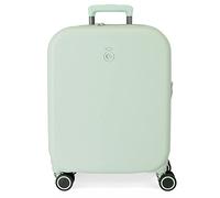 Enso Annie Maleta de cabina Verde 40x55x20 cms Rígida ABS Cierre TSA integrado 37L 3,22 kgs 4 Ruedas dobles Equipaje de Mano