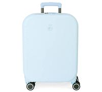 Enso Annie Maleta de cabina Verde 40x55x20 cms Rígida ABS Cierre TSA integrado 37L 3,22 kgs 4 Ruedas dobles Equipaje de Mano