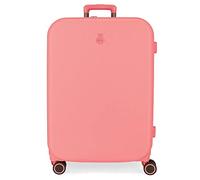 Enso Annie Maleta mediana Naranja 48x70x28 cms Rígida ABS Cierre TSA integrado 79L 4,32 kgs 4 Ruedas dobles