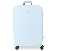 Enso Annie Maleta mediana Verde 48x70x28 cms Rígida ABS Cierre TSA integrado 79L 4,32 kgs 4 Ruedas dobles