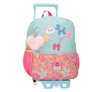 Enso Balloons Mochila con Carro Multicolor 25x32x12 cms Poliéster 9,6L