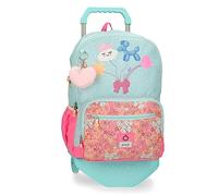 Enso Balloons Mochila Doble Compartimento con Carro Multicolor 32x44x17 cms Poliéster 19,71L