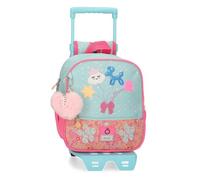 Enso Balloons Mochila Preescolar con Carro Multicolor 23x25x10 cms Poliéster 5,75L
