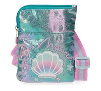 Enso Be Mermaid, Bandolera Mini Niñas, Verde (Green), 13x16x1 5 Cm