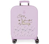 Enso Beautiful day Maleta de cabina Morado 40x55x20 cms Rígida ABS Cierre TSA integrado 37L 3,22 kgs 4 Ruedas dobles Equipaje de Mano