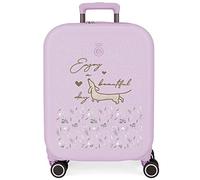 Enso Beautiful day Maleta de cabina Morado 40x55x20 cms Rígida ABS Cierre TSA integrado 37L 2,74 kgs 4 Ruedas dobles Equipaje de Mano
