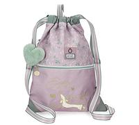 Enso Beautiful day Mochila Saco Con Cremallera Morado 35x46 cms Poliéster