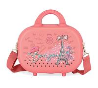 Enso Bonjour Neceser Adaptable con Bandolera Coral 29x21x15 cms Rígido ABS 9,14L 2,52 kgs