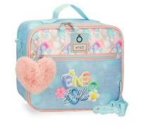 Enso Bubbles Bandolera Porta Alimentos térmica Multicolor 25x21x11 cms Poliéster