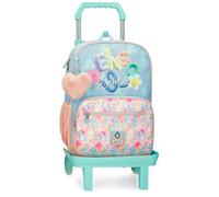 Enso Bubbles Mochila con Carro Multicolor 30x38x12 cms Poliéster 13,68L