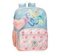 Enso Bubbles Mochila Escolar Adaptable a Carro Multicolor 30x38x12 cms Poliéster 13,68L