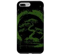 Enso Circle Bonsái Árbol Zen Meditación Arte Budista Carcasa para iPhone 7 Plus/8 Plus