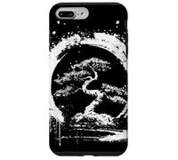 Enso Circle Bonsái Árbol Zen Meditación Arte Budista Carcasa para iPhone 7 Plus/8 Plus