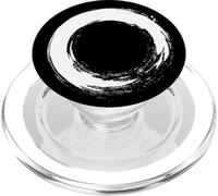 Enso Circle Zen Japonese Aesthetics Free Mind Meditation Fun PopSockets PopGrip para MagSafe