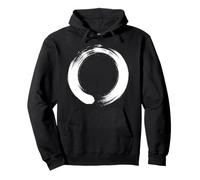 Enso Circulo Budismo Japonés Meditación Zen Circle Yoga Sudadera con Capucha
