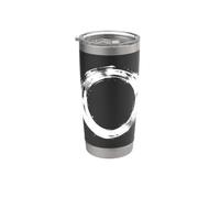 Enso Circulo Budismo Japonés Meditación Zen Circle Yoga Vaso térmico de acero inoxidable de doble pared