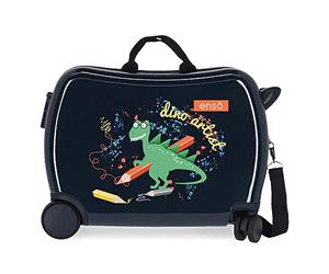 Enso Dino artist Maleta Infantil Multicolor 50x38x20 cms Rígida ABS Cierre de combinación lateral 34L 1,8 kgs 4 Ruedas Equipaje de Mano
