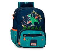 Enso Dino artist Mochila Preescolar, Multicolor