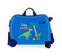Enso (dino) Maleta Infantil Niños, Multicolor, Media