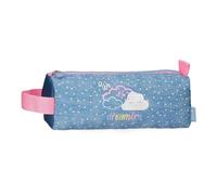 Enso Dreamer Estuche Redondo Azul 22x8,5x8 cms Poliéster by Joumma Bags